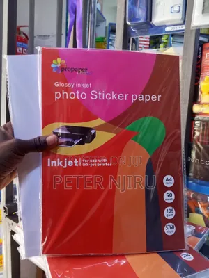 Glossy Photo Sticker Paper