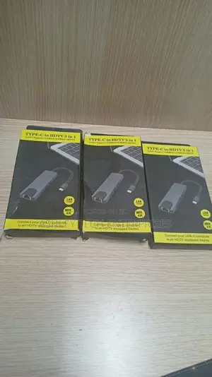 New 5 in 1 Usb Hub – High-Speed Multiport Adapter