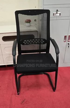 Visitor's Chair With Black Legs