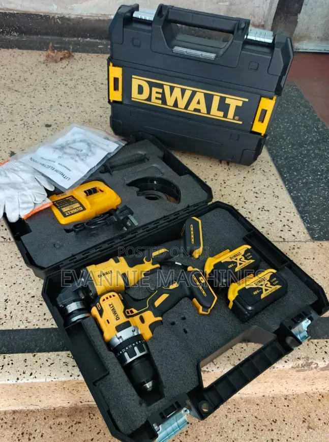 Certified Dewalt Cordless Combo Set