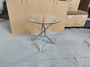 Round Glass Dining Table