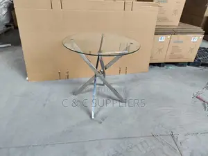 Round Glass Dining Table