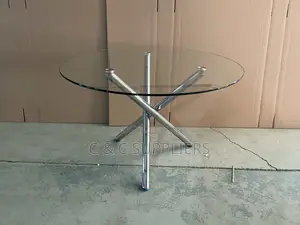 Round Glass Dining Table