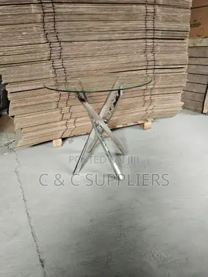 Round Glass Dining Table