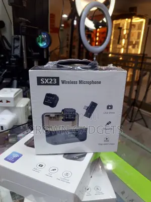 Sx23 Wireless Lavalier Microphone With Charging Case