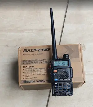 Baofeng Uv-5r Dual Band 8w Radio Black With Professional Fm Transceive