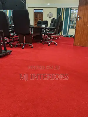 Premium Red Vip Carpet for Office and Boardroom Interiors