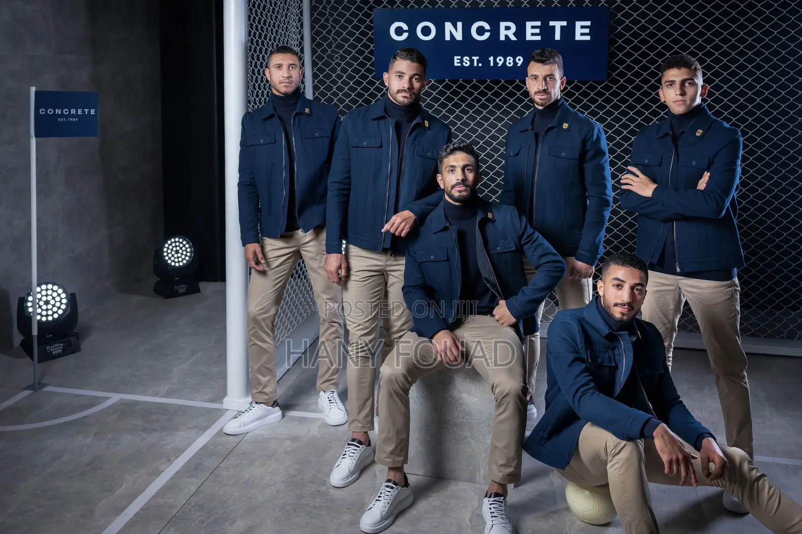 Premium Concrete Jacket (Official Al Ahly Sc Outfitter)