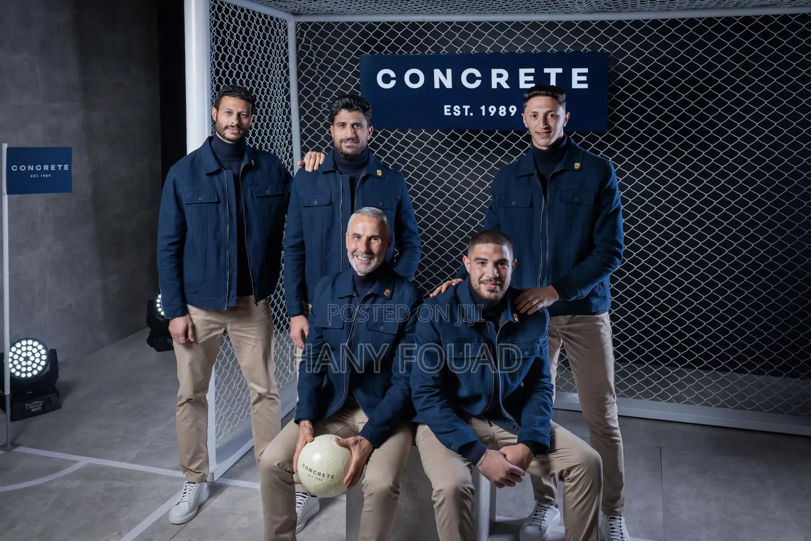 Premium Concrete Jacket (Official Al Ahly Sc Outfitter)