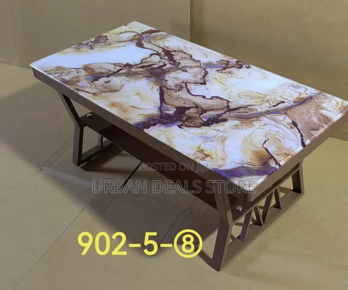 Modern Classy Imported Executive Coffee Table With Marble Top