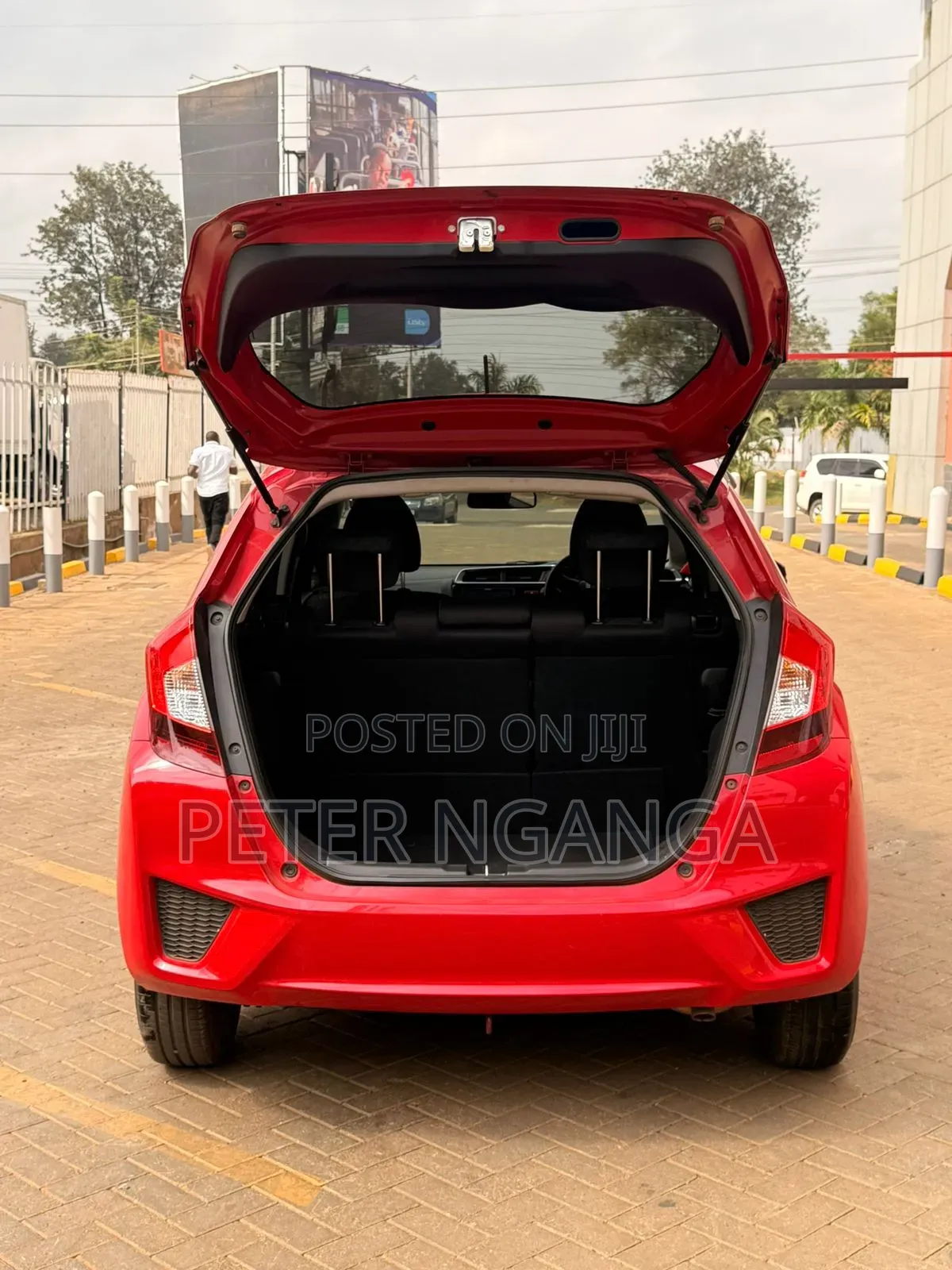 Honda Fit 2017 Red