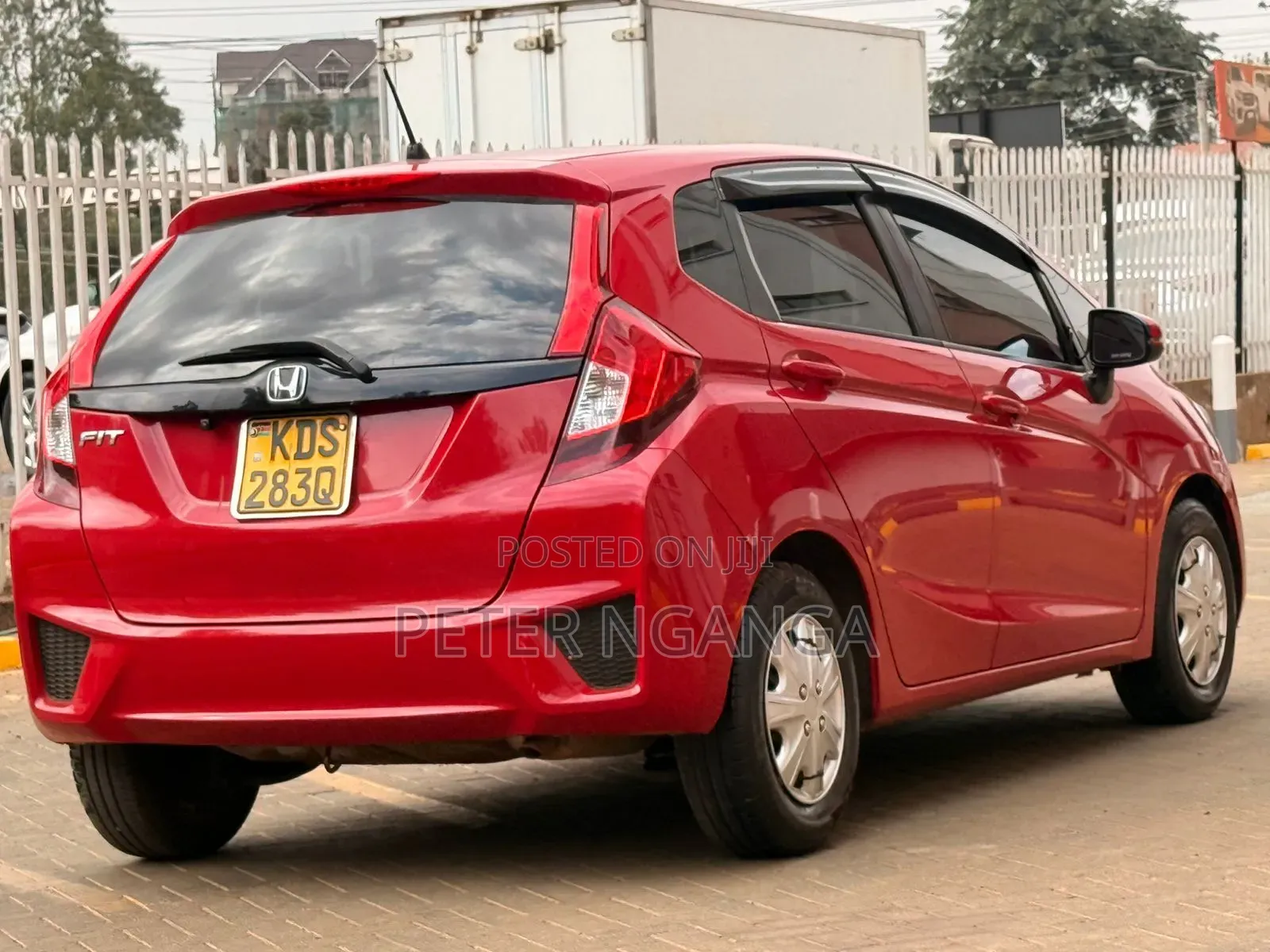 Honda Fit 2017 Red