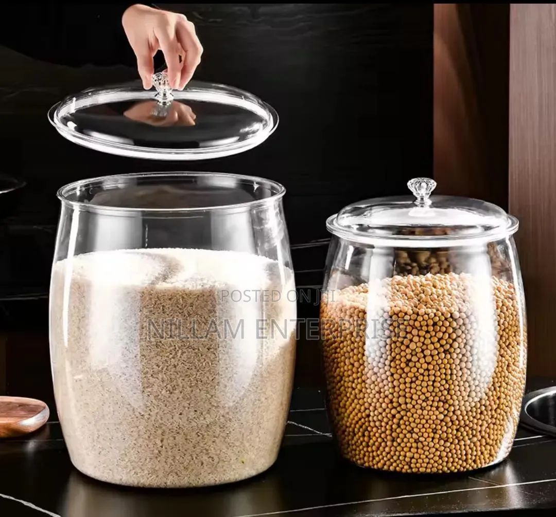 5 in 1 Airtight Acrylic Storage Containers