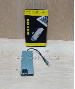 8-in-1 Type-C Multiport Adapter With Pd Charging Hdmi