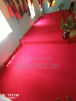 Quality Maroon Delta Wall to Wall Carpet in Blue Finish