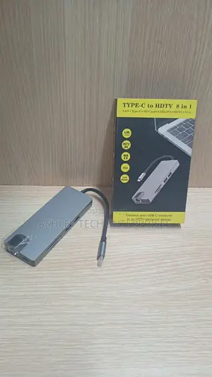 Business Class 8 in 1 Usb Hub – Multi-Port Dock