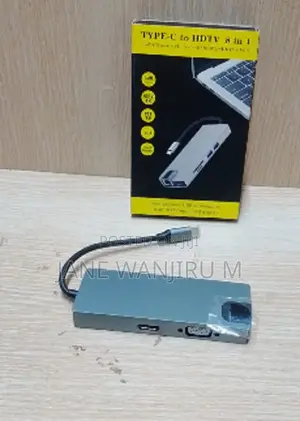 8-in-1 Usb-C Hub With Hdmi, Usb, Pd Card Reader