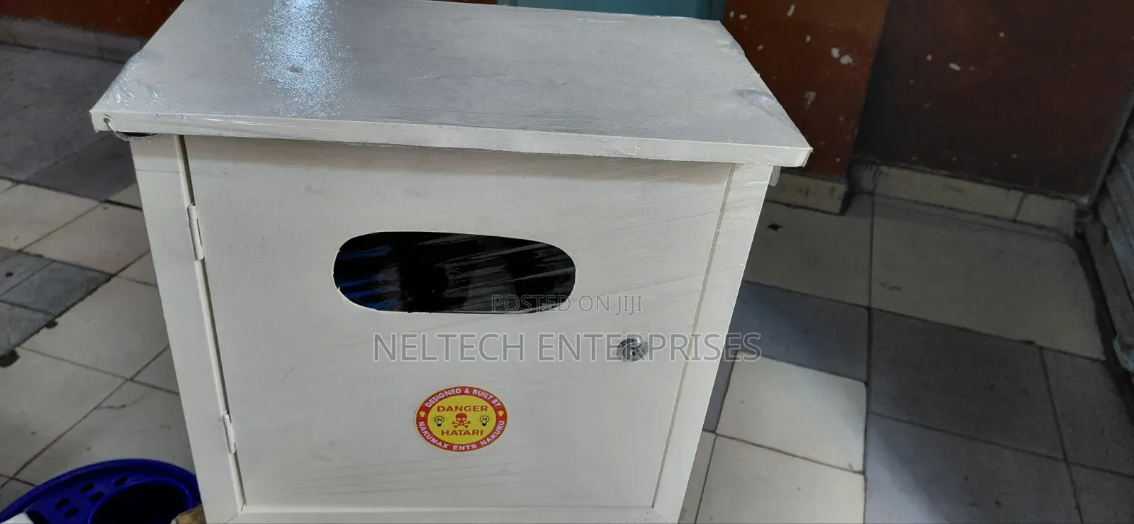 18 by 18 Powder Coated Meter Box