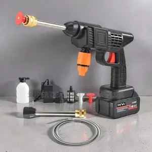 Portable High Pressure Washer Gun With Lithium Ion Battery and Hose