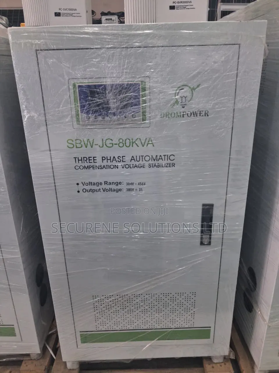 Automatic Voltage Stabilizer 3 Phase Digital Display 80 Kva