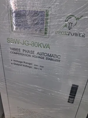 Automatic Voltage Stabilizer 3 Phase Digital Display 80 Kva