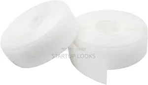 White Hook and Loop Velcro Tape 25 Metres