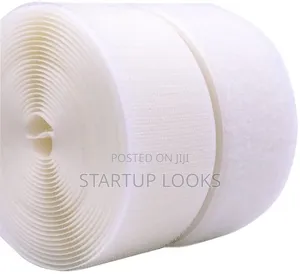White Hook and Loop Velcro Tape 25 Metres