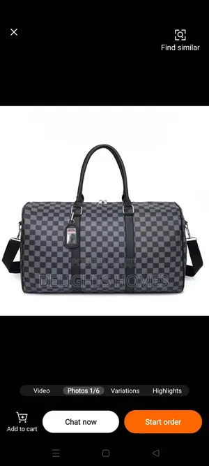 High Quality Vintage Duffle/Travel Bag_jes