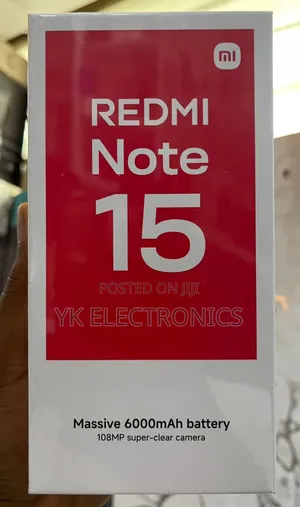 New Xiaomi Redmi Note 15 256 GB