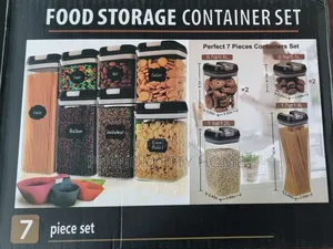 Acrylic 7pc Food Storage Containers