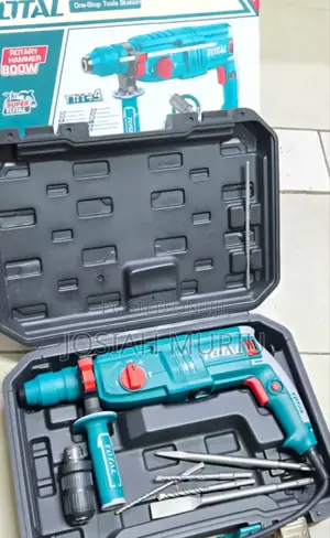 Total 800w Double Chuck Rotary Hammer