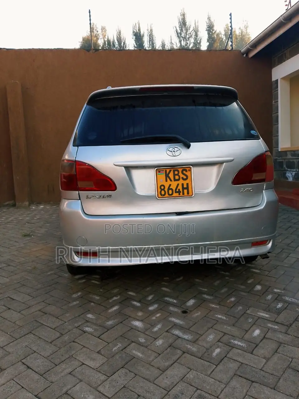 Toyota Ipsum 2007 Gray