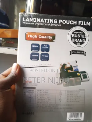 Bright Office A4 Lamination Pouches Are High-Quality.