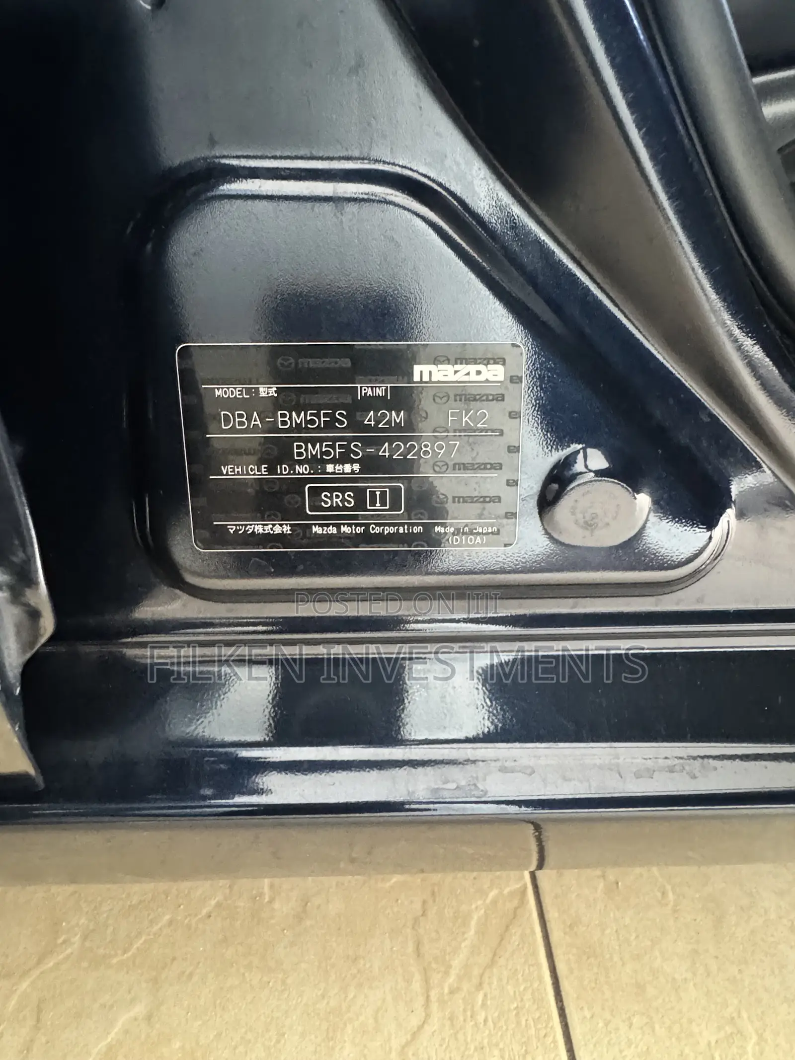Mazda Axela 2020 Black