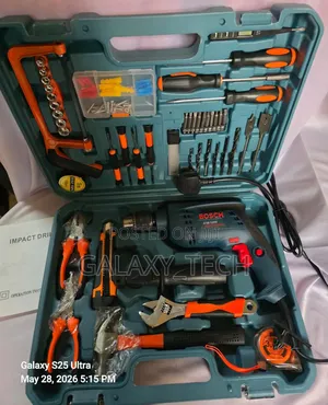 Bosch Corded Drill Set