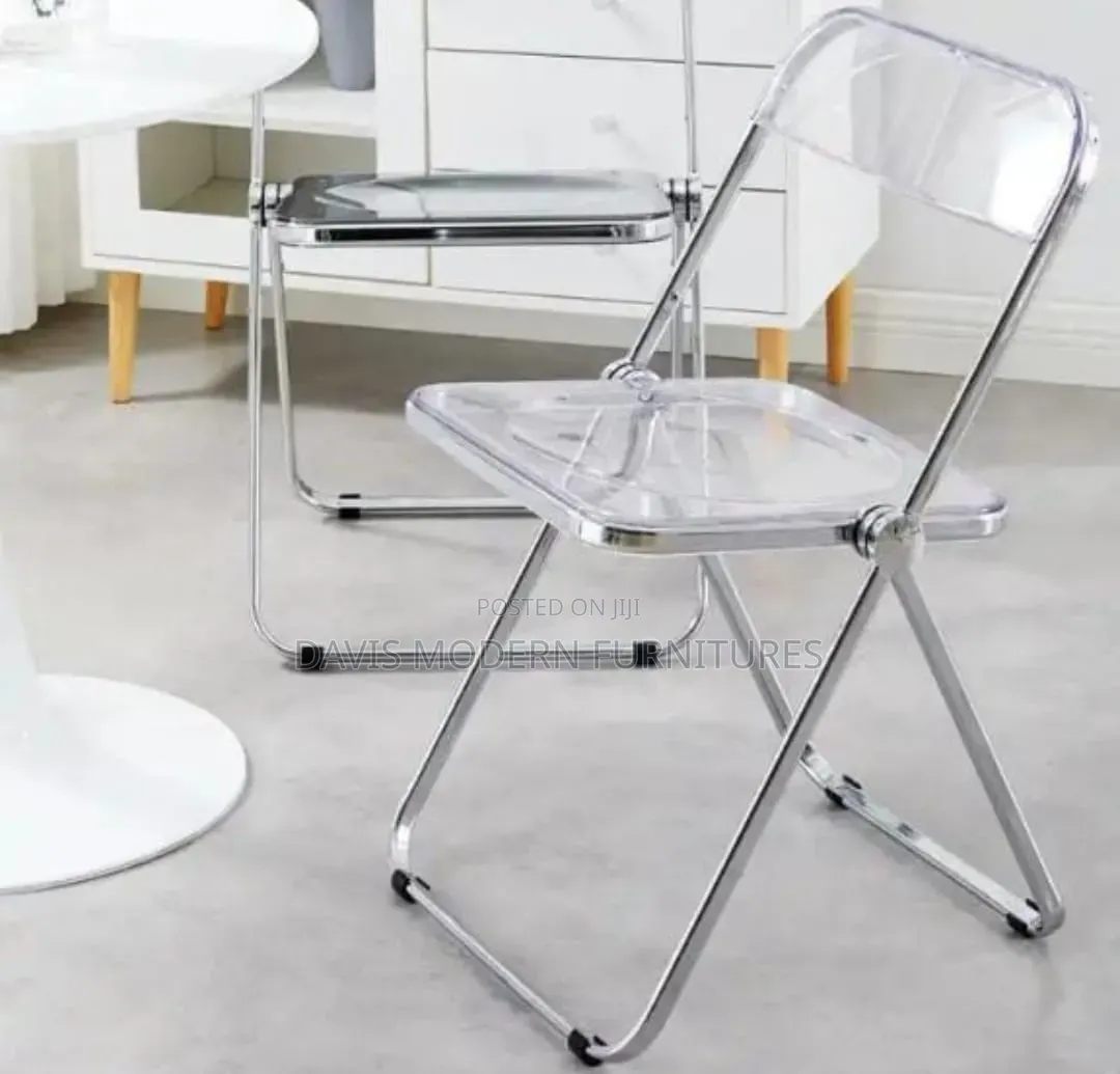 Clear Scrylic Folding Chairs