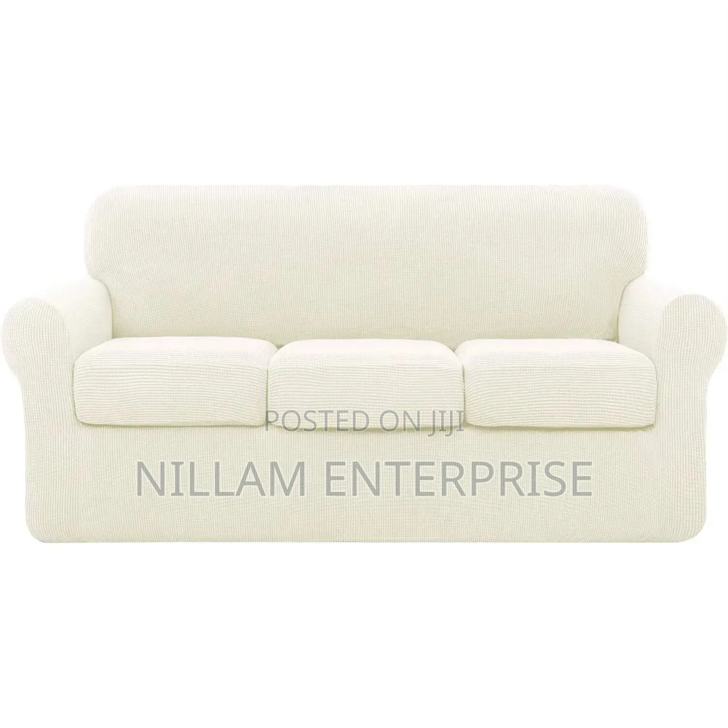 Jacquard Material Slip Sofa Covers That Come With Big Cushion Covers*