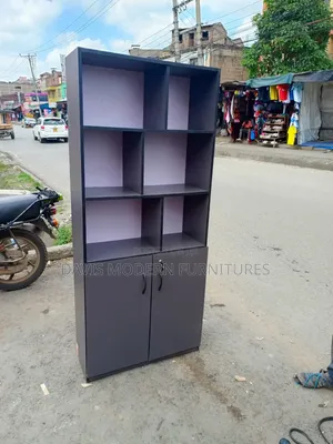 Tall Grey Storage Cabinet
