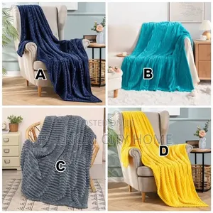 Cozy Stripped Fleece Blanket