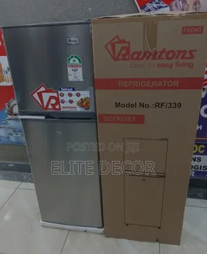 Ramtons Rf/339 138l Double Door Fridge – Energy Efficient, Compact