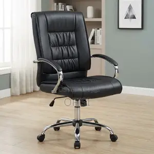 Office Chair; Executive Leather Swivel Office Chair