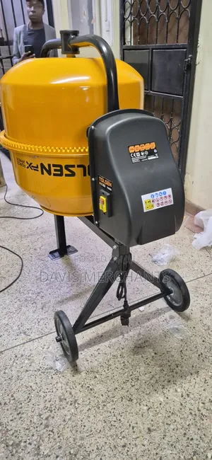 Concrete Mixer 200l Powerful Electric Motor.Tolsen Concrete Mixer