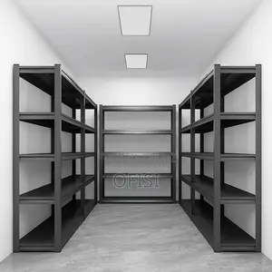 Office Cabinet 5 Tier Metallic Storage Rack