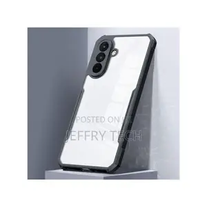 Samsung Galaxy M36 Case Dropproof Tpu + Acrylic Clear Back Phone Cover