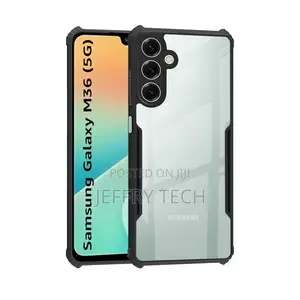 Samsung Galaxy M36 / F36 (5g) | Camera Protbumper-Edge Clear Back Case