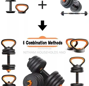 Dumbbell. 30kg Dumbbell Barbell Kettlebell Adjustable Weight Set