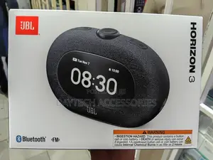 This Is a JBL Horizon 3 Bluetooth Clock Radio Speaker.