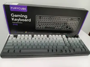 Furycube Ip98 Gaming Keyboard Wired Keyboard With RGB Backlighting.