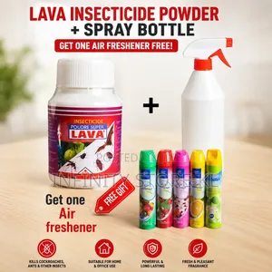 Lava Insecticide With Spray Bottle Free Air Freshener