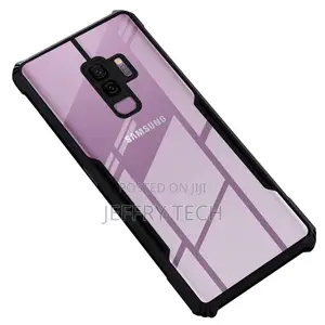 Transparent Hard Back Cover Mobile Cover for Samsung Galaxy S9 Plus